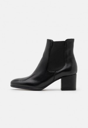 Dámské Kotníkové Boty Anna Field Læder Classic Ankle Boots Černé | MLFH-18752