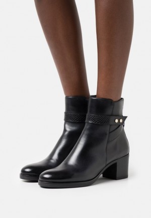 Dámské Kotníkové Boty Anna Field Læder Classic Ankle Boots Černé | KDYP-40169