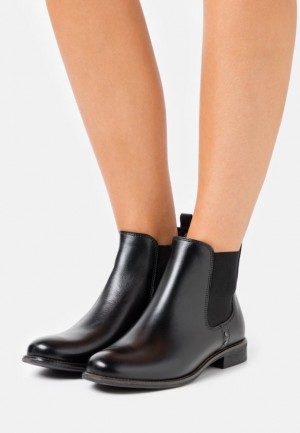 Dámské Kotníkové Boty Anna Field Læder Classic Ankle Boots Černé | YDKW-50984