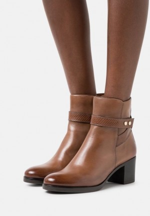 Dámské Kotníkové Boty Anna Field Læder Classic Ankle Boots Hnědé | AJLG-25768