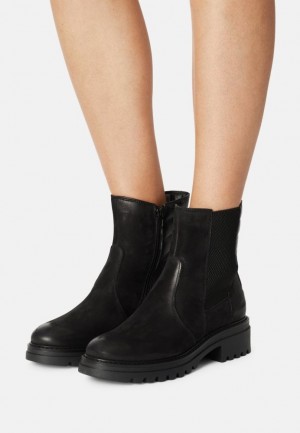 Dámské Kotníkové Boty Anna Field Læder Classic Ankle Boots Černé | ADOS-98753
