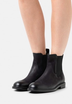 Dámské Kotníkové Boty Anna Field Læder Classic Ankle Boots Černé | ZKDW-38259