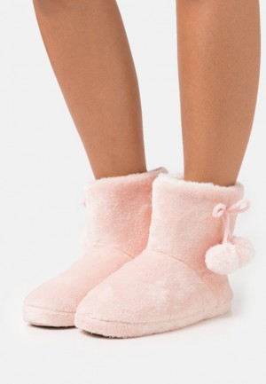 Dámské Kotníkové Boty Anna Field Slippers Béžový | HTCQ-53796