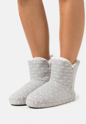 Dámské Kotníkové Boty Anna Field Slippers Světle Šedé | AOZV-12340