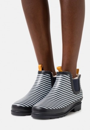 Dámské Kotníkové Boty Anna Field Wellies Tmavě Blankyt | VXYP-45680