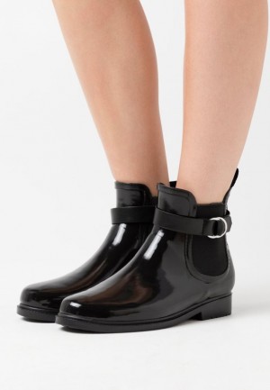 Dámské Kotníkové Boty Anna Field Wellies Černé | VIKX-91247