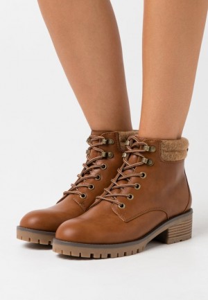 Dámské Kotníkové Boty Anna Field Zimní Boot Ankle Boots Hnědé | ZCWQ-73612