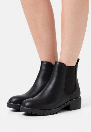 Dámské Kotníkové Boty Anna Field Zimní Boot Pohodlí Ankle Boots Černé | MKET-52748