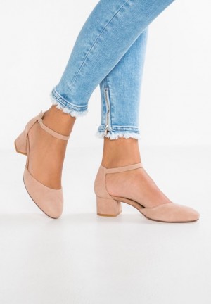 Dámské Lodičky Anna Field Læder Bridal Shoes Béžový | AMIU-35640
