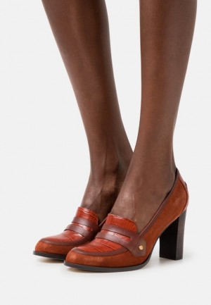 Dámské Lodičky Anna Field Læder Classic Heels Hnědé | OCHV-23904