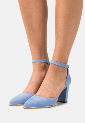 Dámské Lodičky Anna Field Læder Classic Heels Světle Blankyt | JEBO-80495