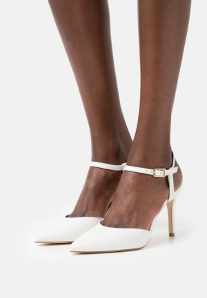 Dámské Lodičky Anna Field Læder Classic Heels Bílé | INYV-03278