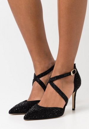 Dámské Lodičky Anna Field Læder High Heels Černé | URBA-92135