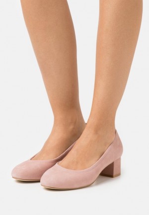 Dámské Lodičky Anna Field Læder Pohodlí Classic Heels Růžové | OUXT-56480
