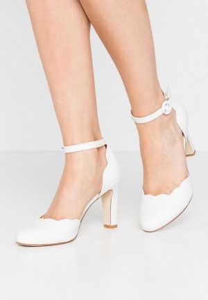 Dámské Lodičky Anna Field Læder Pumps High Heels Bílé | UYAB-02516