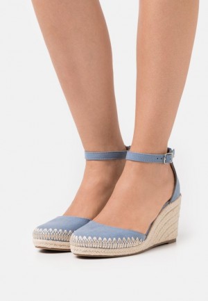 Dámské Lodičky Anna Field Platformy Heels Světle Blankyt | BLQF-53476
