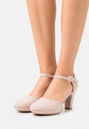 Dámské Lodičky Anna Field Platformy Heels Světle Růžové | SOJK-41835