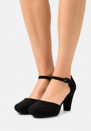 Dámské Lodičky Anna Field Platformy Heels Černé | YZVJ-90143