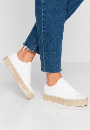 Dámské Nízká Boty Anna Field Espadrilles Bílé | NKPZ-52084