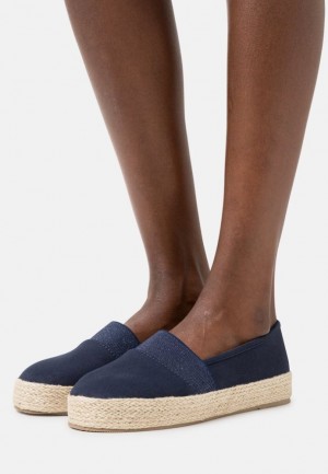 Dámské Nízká Boty Anna Field Espadrilles Tmavě Blankyt | ONRC-53890