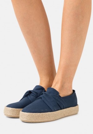 Dámské Nízká Boty Anna Field Espadrilles Tmavě Blankyt | PQGI-93168