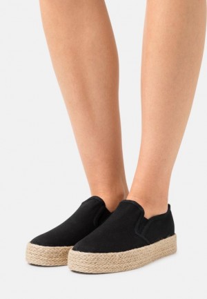 Dámské Nízká Boty Anna Field Espadrilles Černé | MNTX-20984