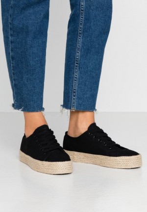 Dámské Nízká Boty Anna Field Espadrilles Černé | UBTF-53607