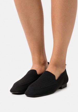 Dámské Nízká Boty Anna Field Pohodlí Slip Ons Černé | JYGF-50294