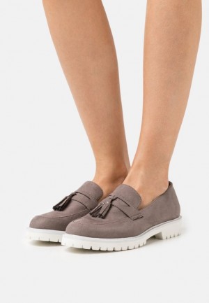 Dámské Nízká Boty Anna Field Slip Ons Šedé Hnědé | HQIA-73890
