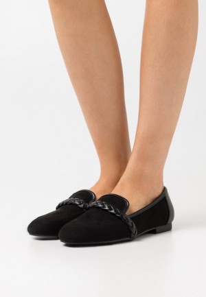 Dámské Nízká Boty Anna Field Slip Ons Černé | CRSH-41295