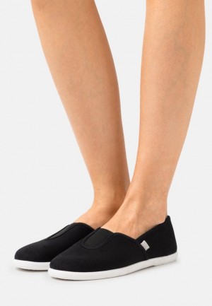 Dámské Nízká Boty Anna Field Slip Ons Černé | MBRF-25470