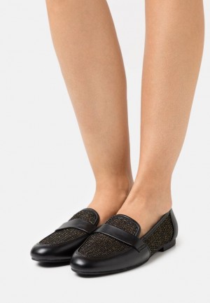 Dámské Nízká Boty Anna Field Slip Ons Černé | PMOR-49085