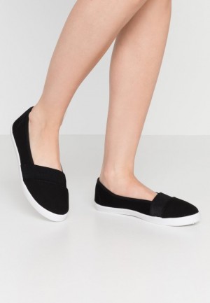 Dámské Nízká Boty Anna Field Slip Ons Černé | QNEX-04271