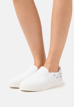 Dámské Nízká Boty Anna Field Trainers Bílé | CGHY-58127