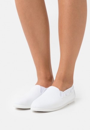 Dámské Nízká Boty Anna Field Trainers Bílé | ESDC-45891