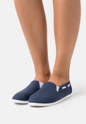 Dámské Nízká Boty Anna Field Trainers Tmavě Blankyt | TNUV-68059