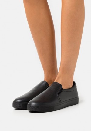 Dámské Nízká Boty Anna Field Trainers Černé | DHFI-63704