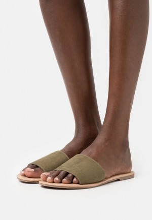 Dámské Pantofle Anna Field 2 Pack Mules Hnědožlutý | JHZU-35486