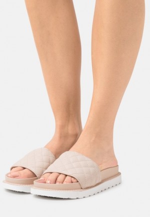 Dámské Pantofle Anna Field Mules Béžový | OEKL-01764