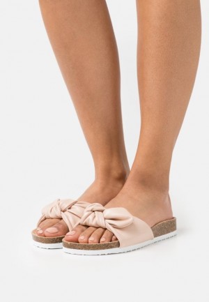 Dámské Pantofle Anna Field Mules Růžové | OFZU-15408