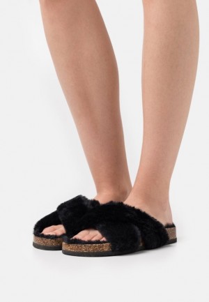 Dámské Pantofle Anna Field Mules Černé | CQIK-83764