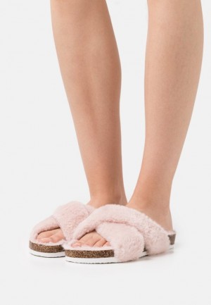 Dámské Pantofle Anna Field Slippers Světle Růžové | RNJM-52643