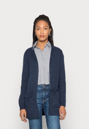 Dámské Pulovr Anna Field Cardigan Tmavě Blankyt | GRZI-39846