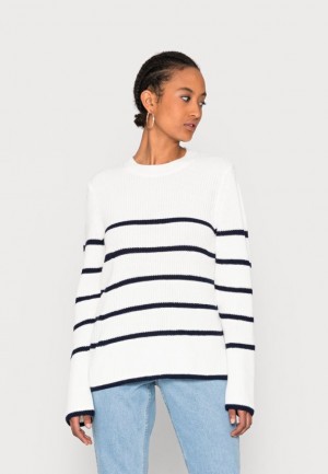 Dámské Pulovr Anna Field Jumper Bílé | DSON-69358
