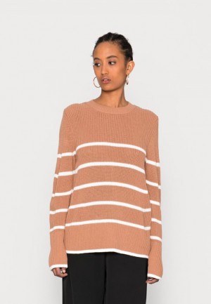 Dámské Pulovr Anna Field Jumper Bílé | OWVB-60529