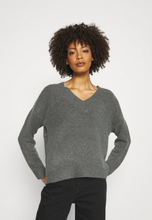 Dámské Pulovr Anna Field Jumper Tmavě Šedé | SZLT-71423
