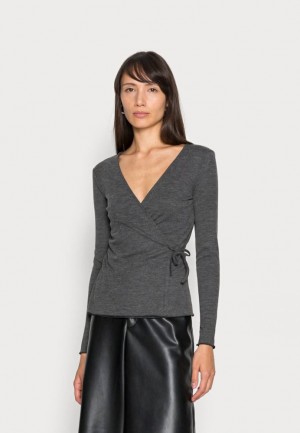 Dámské Pulovr Anna Field Long Sleeved Top Světle Šedé | TWHQ-28073