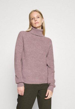Dámské Pulovr Anna Field Vlna Blend Turtleneck Jumper Fialové | YZNF-38259