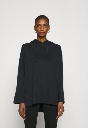 Dámské Pulovr Anna Field Široké Sleeve Long Hoodie Lehké Černé | PJYU-76829