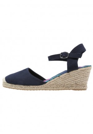 Dámské Sandály Anna Field Espadrilles Tmavě Blankyt | ZJPD-21673
